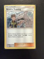 Brock's Training #55 EN (Holo) Hidden Fates