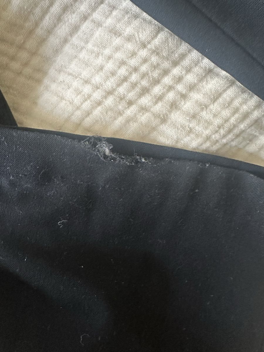 Armani Pantaloni: Armani Jeans Hose, schwarz – Usato da Chur venduto da pas_5g2r 4
