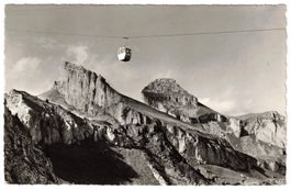 Leysin - Gondelbahn mit Tours d'Aï