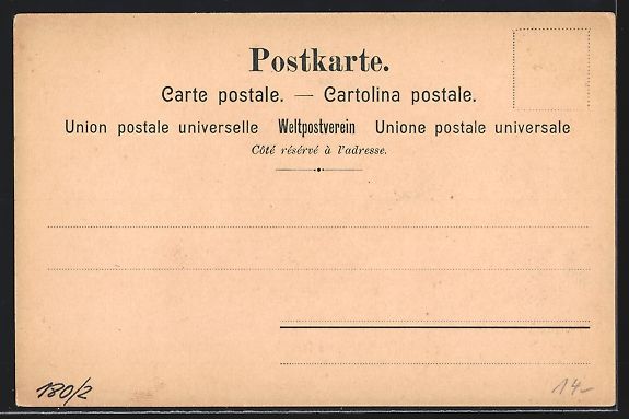 Ansichtskarten: AK Rütli, Rütlistube um 1900 – Gebraucht aus Berlin von bartko-reher 1