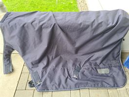 Wasserdichte Führmaschinendecke, Grösse 145cm, dunkelblau