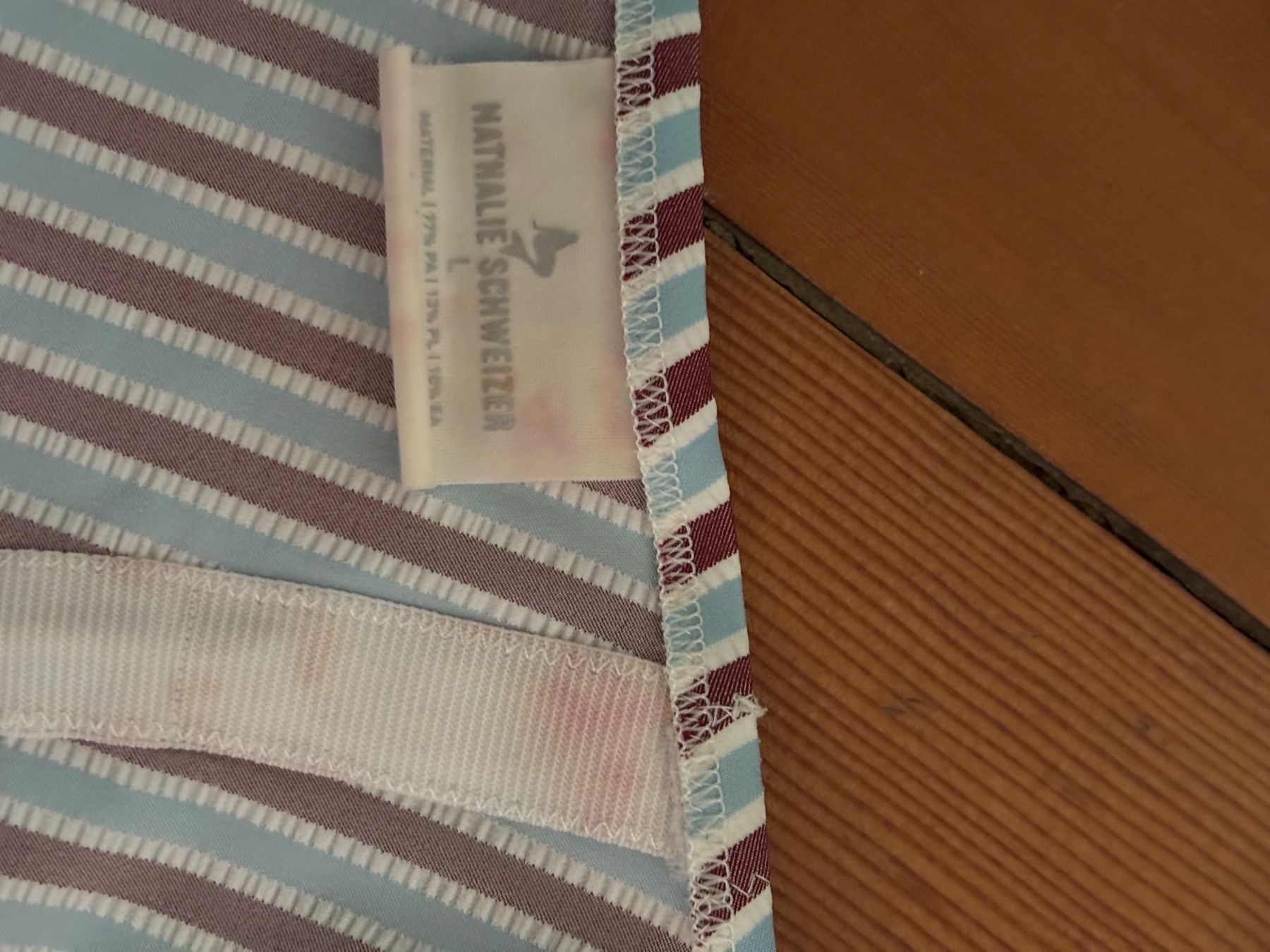 Costumi da bagno & Bikini: Badeanzug NATHALIE SCHWEIZER Grösse L gestreift – Nuovo e nell'imballaggio originale da Zürich venduto da himmelueberberlin 3