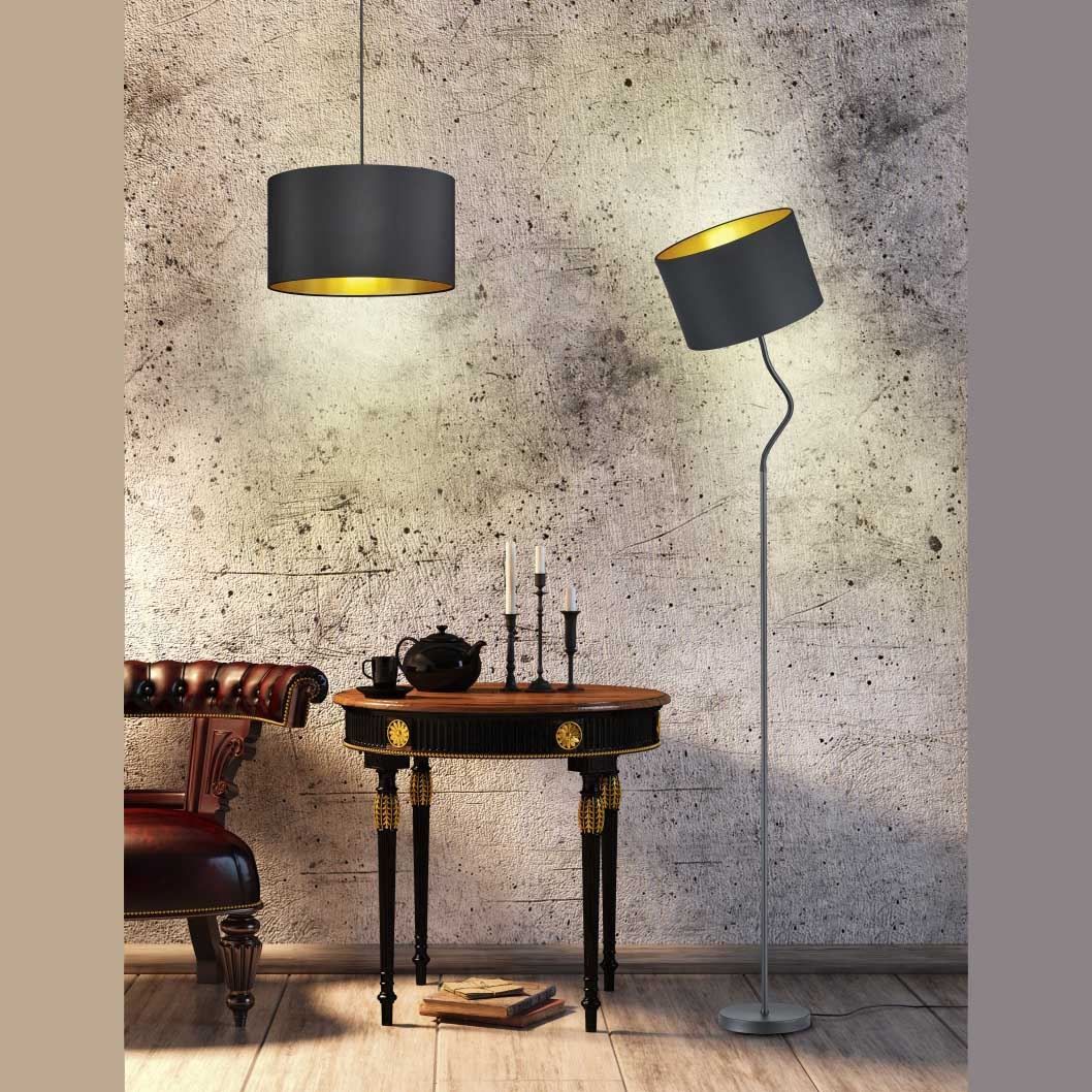 Lampen: Stehleuchte, Schwarz, 156 cm Höhe – Neu (gemäss Beschreibung) aus Kreuzlingen von Smart-Light 1