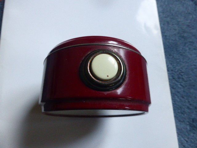 Junghans Sveglie: Junghans,Wecker,Diehl Cavalier,antik,Bordeaux,Metall,Messing – Usato da Lausen venduto da liesfisch 2