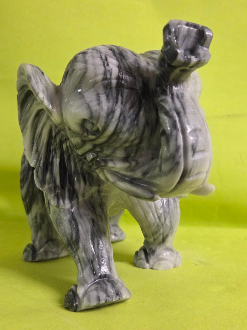 Sculture & Statue: Schöner Elefant aus Marmor 20cm – Nuovo (secondo la descrizione) da Roggliswil venduto da Mabelco 4