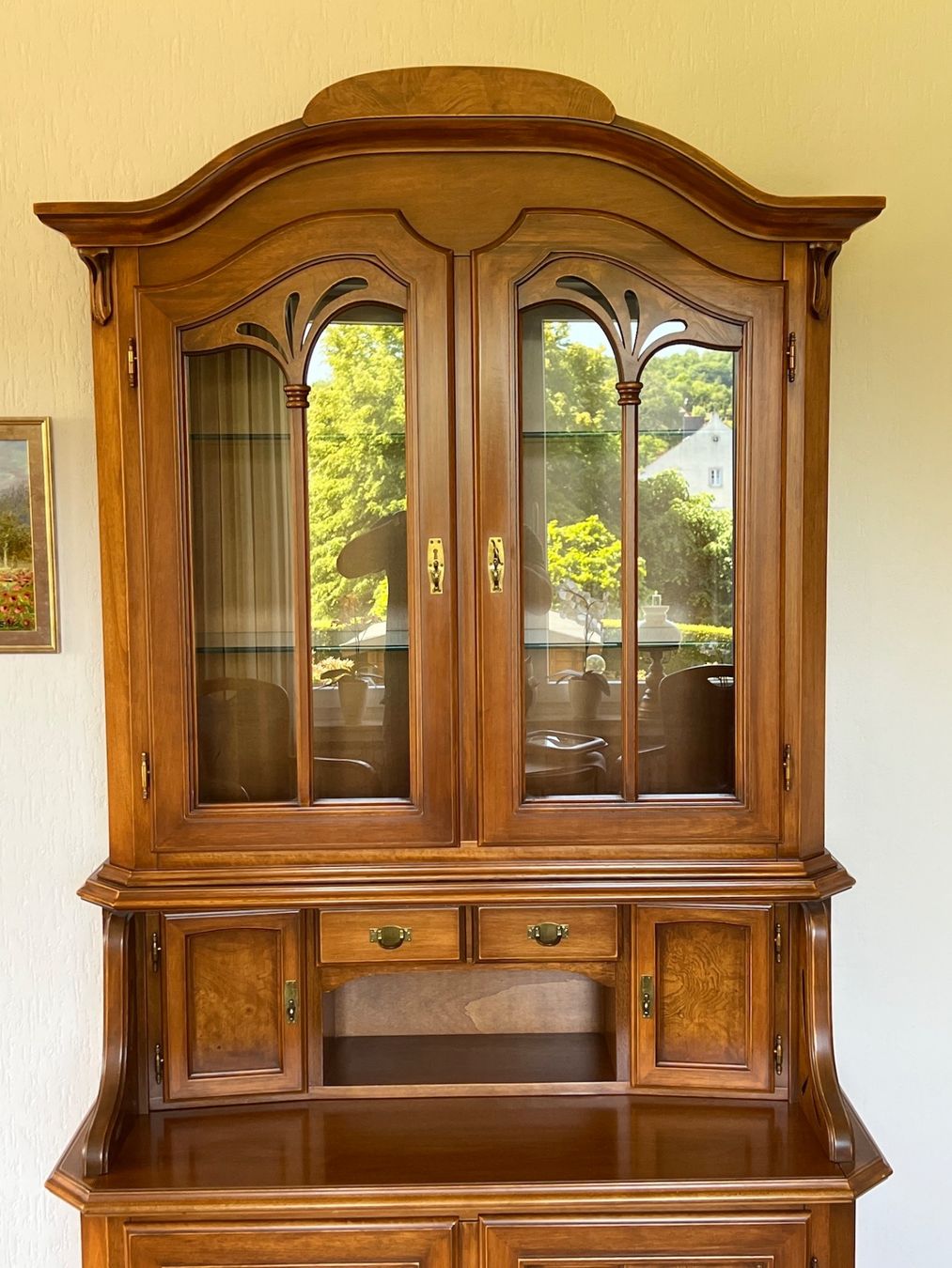 Vitrinen: Biedermeier Stilmöbel Sekretär Vitrine SELVA  + Versand – Gebraucht aus Gemünden von GEUENWALD 5