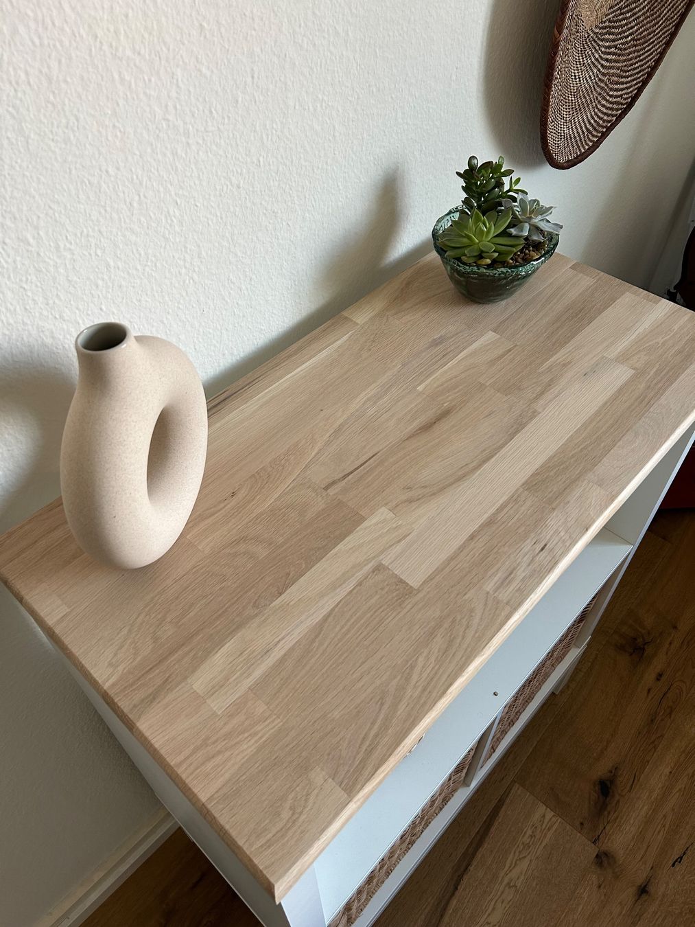 Ikea Cassettiere: Deckplatte aus Echtholz für Ikea Kallax 2x2 Eiche – Nuovo (secondo la descrizione) da Zürich venduto da emkay13 1