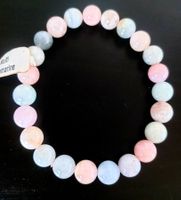 Armband Aquamarine & Morganite Steine neuwertig