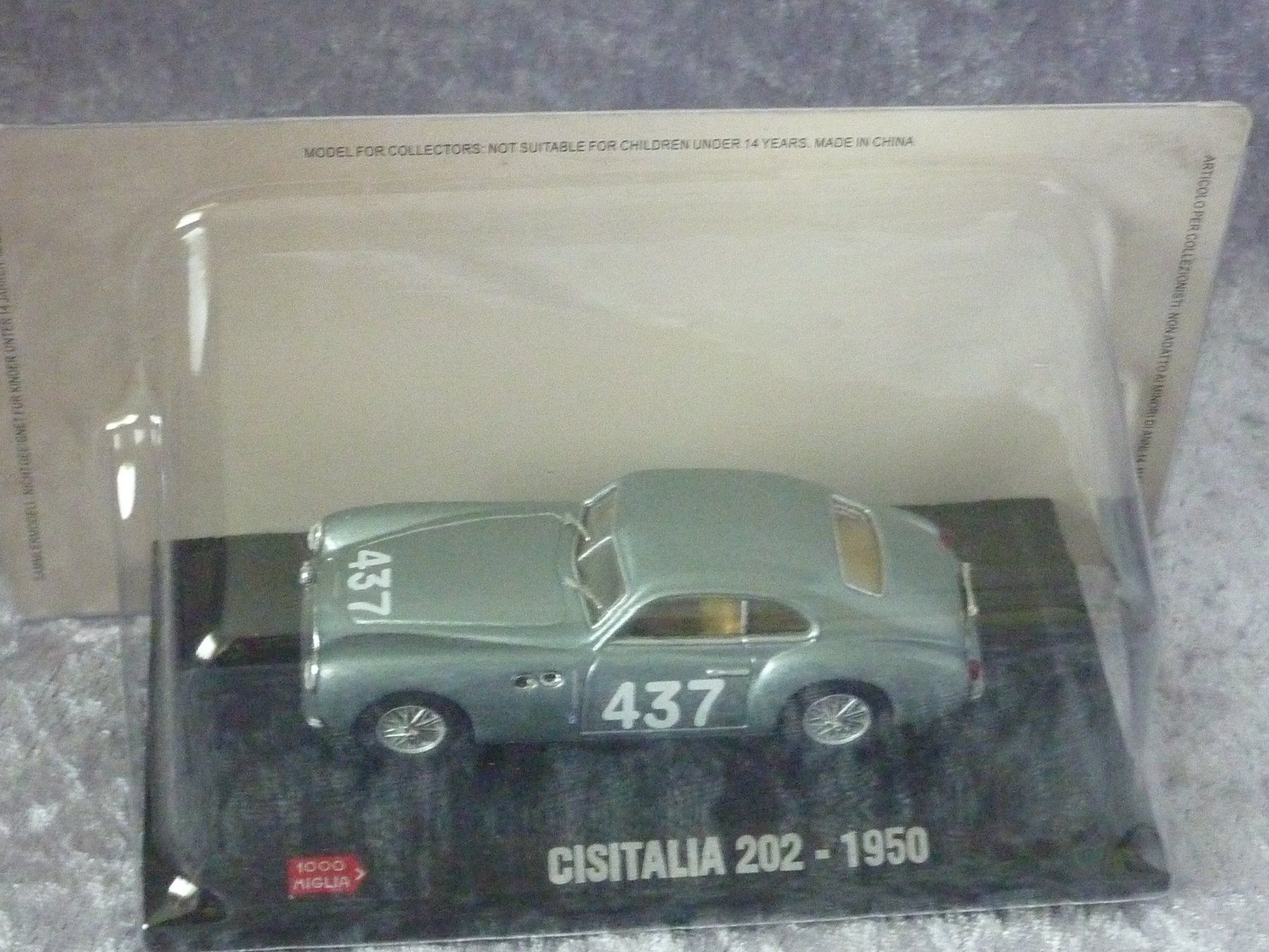 Modellini d'auto: Cisitalia 202  1950   1:43 – Nuovo e nell'imballaggio originale da Dürrenäsch venduto da modellautos4you 3