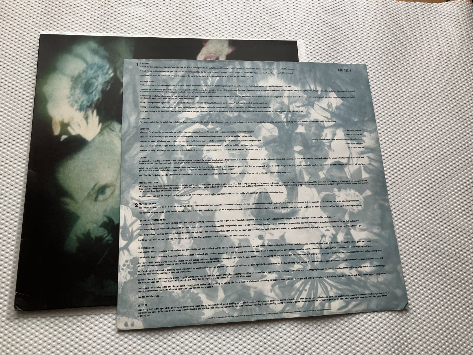 Dischi in vinile: The Cure – Usato da Aarwangen venduto da Jukebox3 4