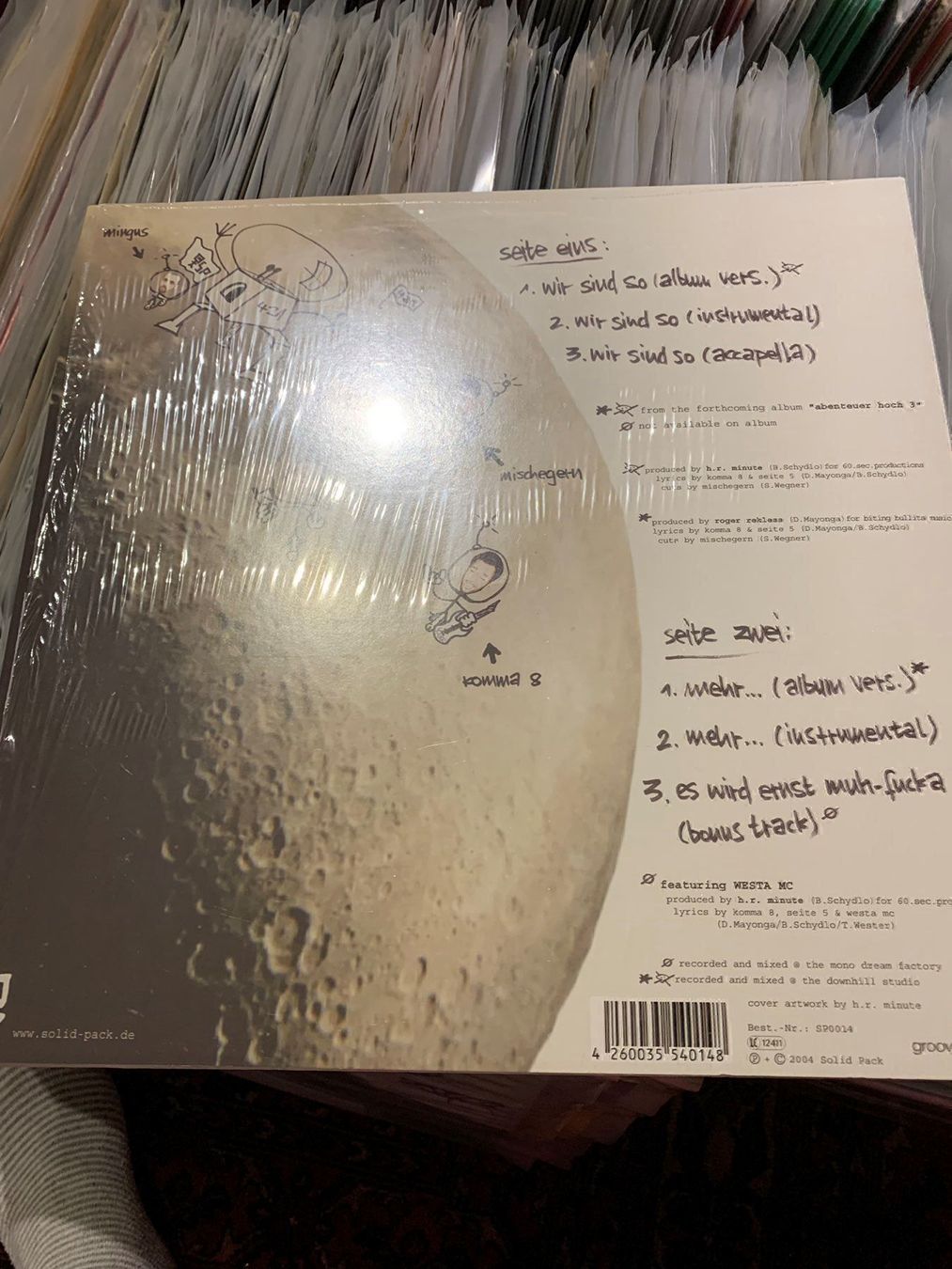 Dischi in vinile: 4 Zu 1 schallplatten – Nuovo (secondo la descrizione) da Nidau venduto da ybm 1