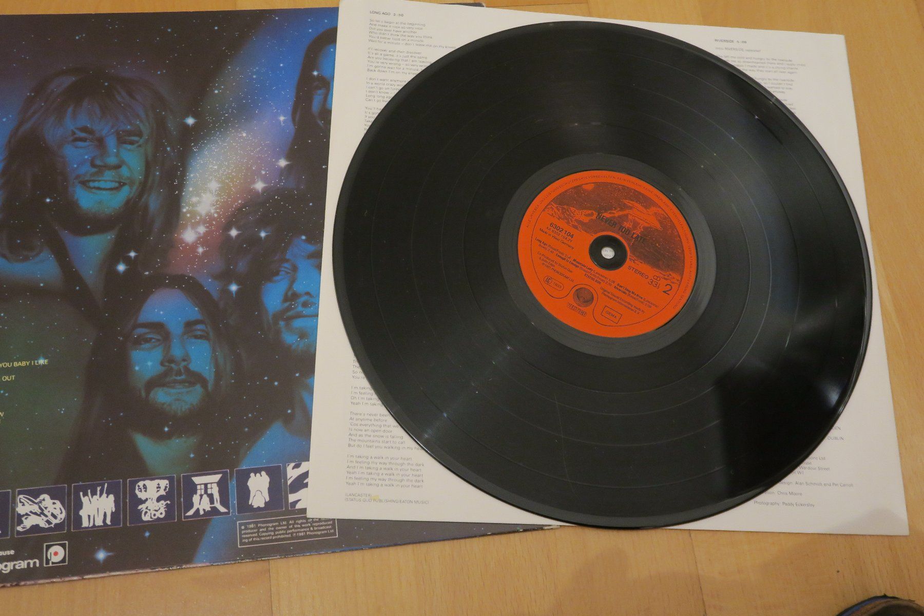 Dischi in vinile: Status Quo – Never Too Late – Usato da Thun venduto da Karibu70 3