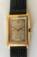 ZENITH Tank – 14K GF – um 1920 – Handaufzug - 23x30 mm