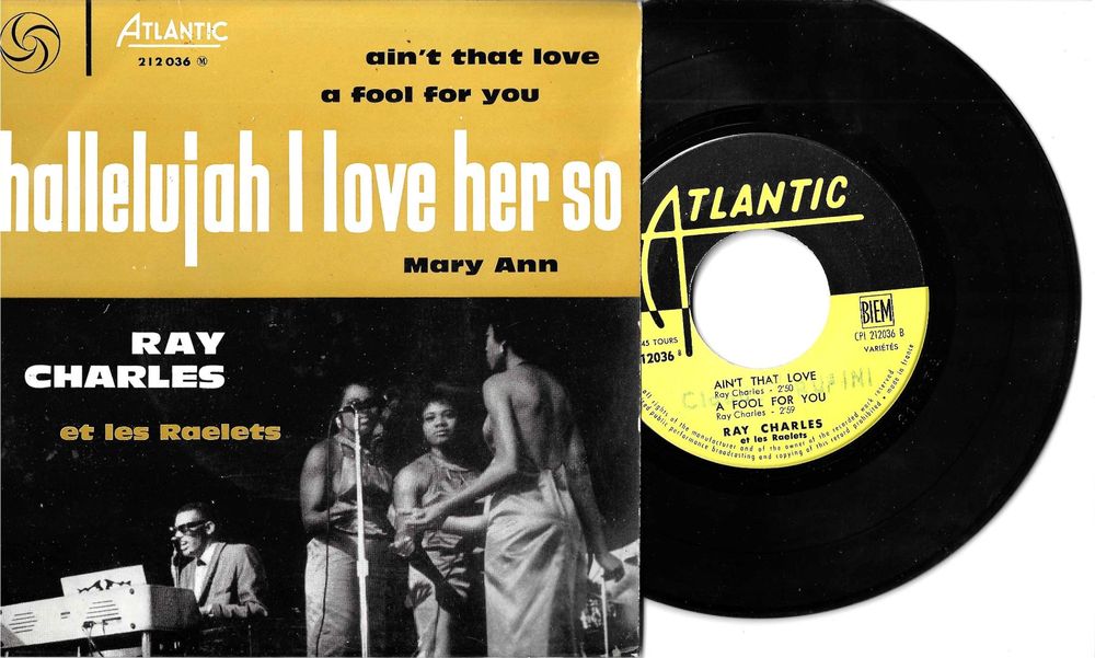 Ray Charles EP - Hallelujah I Love Her So (Gebraucht) in Savagnier für ...