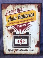 Auto Batterie werbung classic Oldtimer