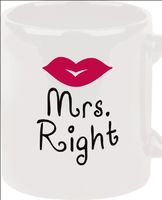 TASSE - MRS. RIGHT - GANZ NEU!