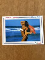Cartolina erotica  Costa da Caparica Portogallo 