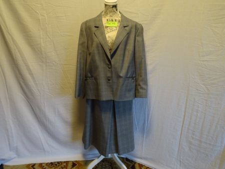 Damen Business Rock Anzug DelMod Grösse 46            (SA02)