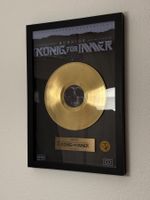 Bushido - König für immer Gold Schallplatte gerahmt