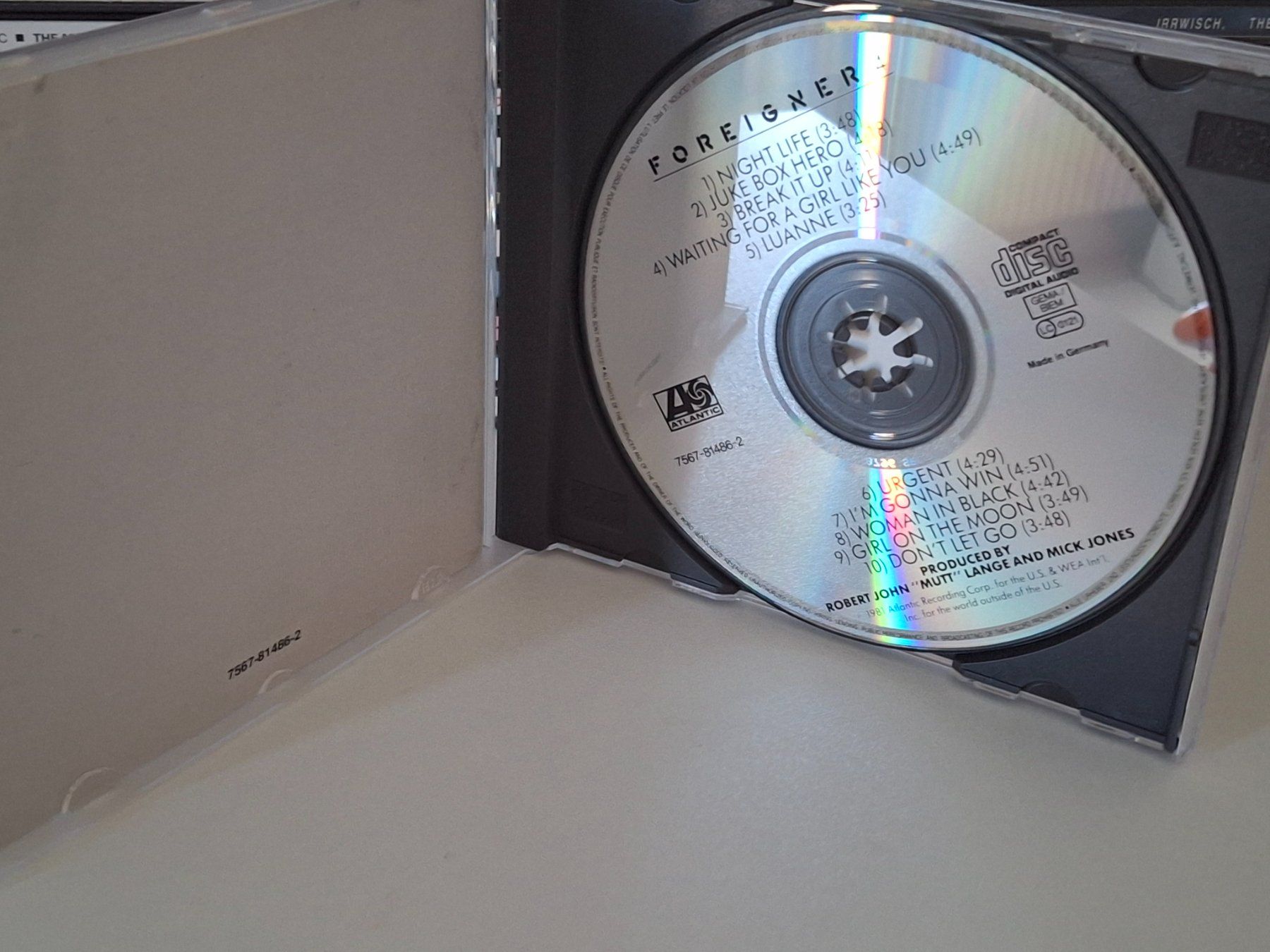 CDs: CD Foreigner  - 4 – Gebraucht aus Aarberg von Jackup1 2