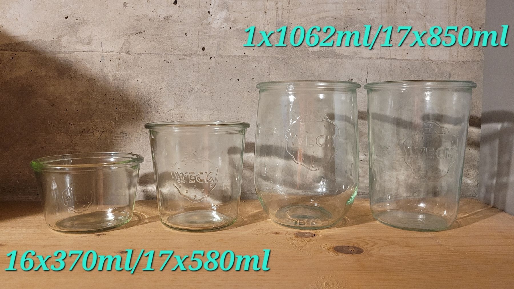 Weck Contenitori & Simili: Weckglas-Set – Usato da Thun venduto da mirjam1982 1