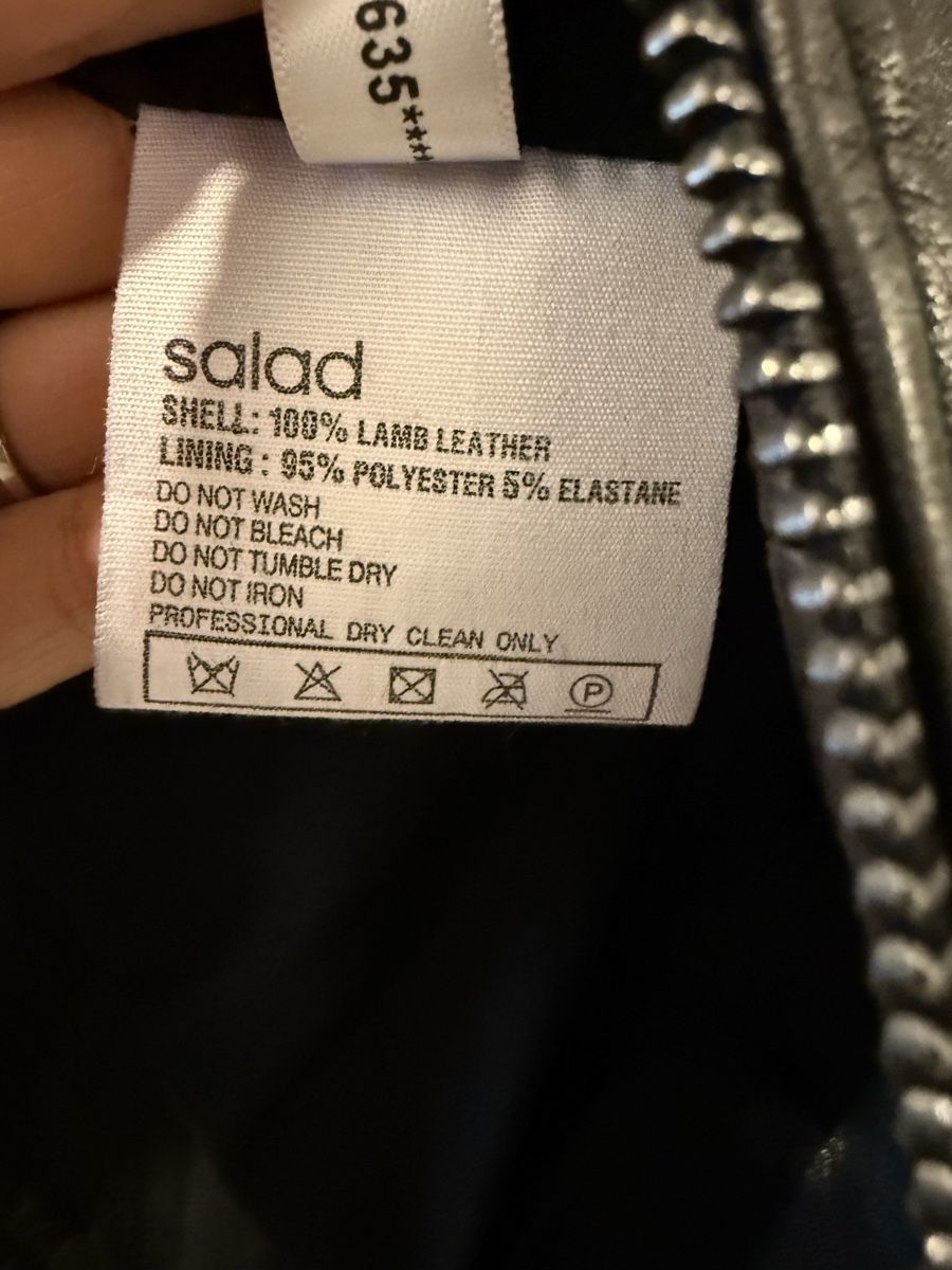 Giacche: 100% lamb leather jacket  – Usato da Wolhusen venduto da heidicarey 3