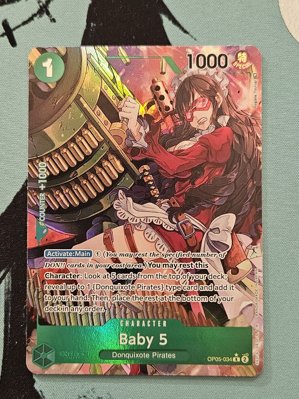 Bandai Sammelbilder & Trading cards: One Piece TCG - Baby 5 AA EN – Neu (gemäss Beschreibung) aus Safnern von wil_z6qf
