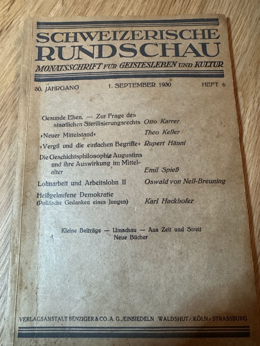 Riviste & Magazine: Antike Zeitschriften – Usato da Walliswil b.Wangen venduto da CharlotteGarde 1