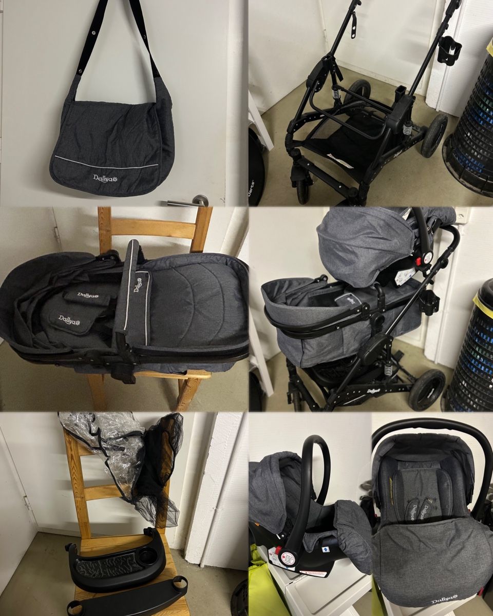 Poussette: Kinderwagen inkl. Zubehör  – D'occasion à Grafenried par mima00