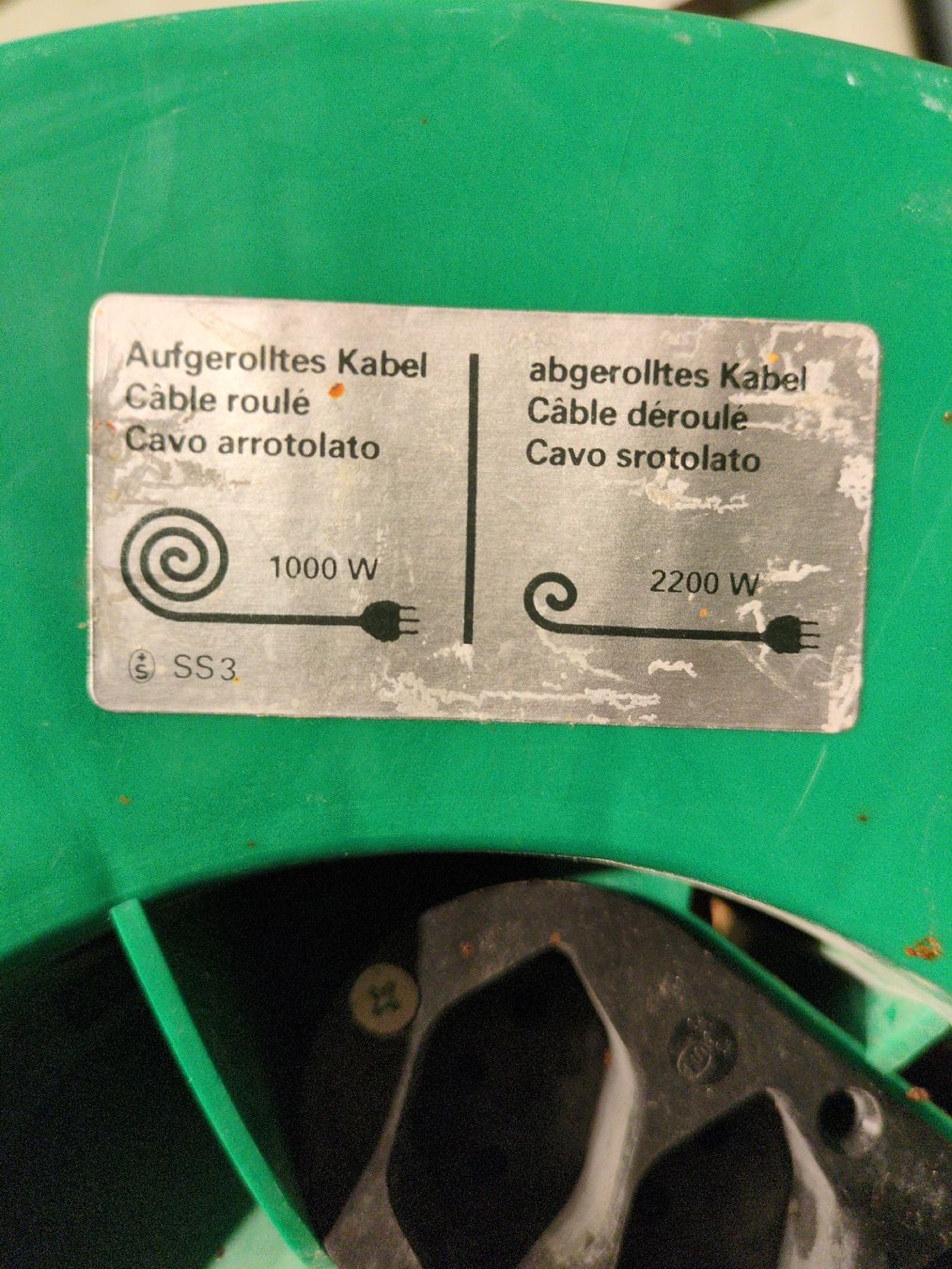Cavi: Kabelrolle grün gebraucht – Usato da Obergösgen venduto da Mabinvest 3