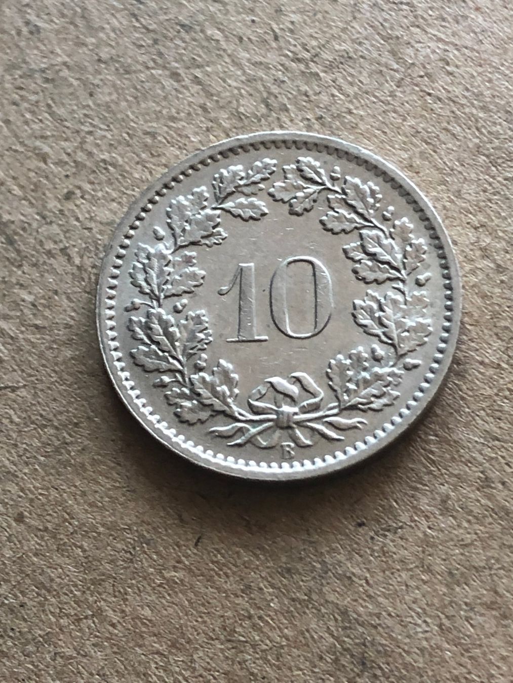 Toutes les monnaies: 10 Rp. 1967 – D'occasion à Schötz par Odpa 1