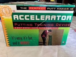 Putting training practice golf accelerator