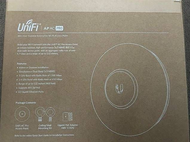 WiFi: Ubiquiti AP AC Pro  – Neuf avec emballage d'origine à Kriens par Ergta