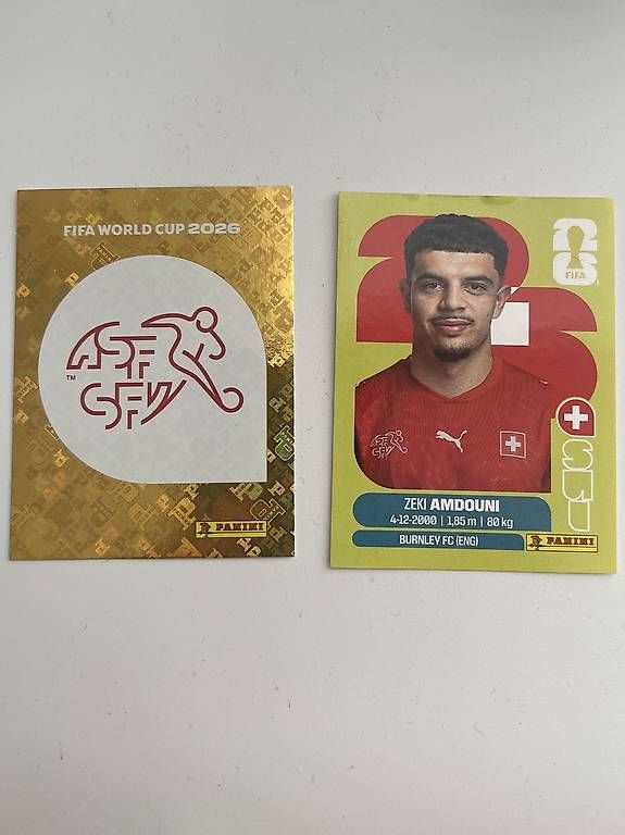 Carte collezionabili: (Panini)FIFA World Cup 2026 Schweiz – Usato da Emmenbrücke venduto da FMVL