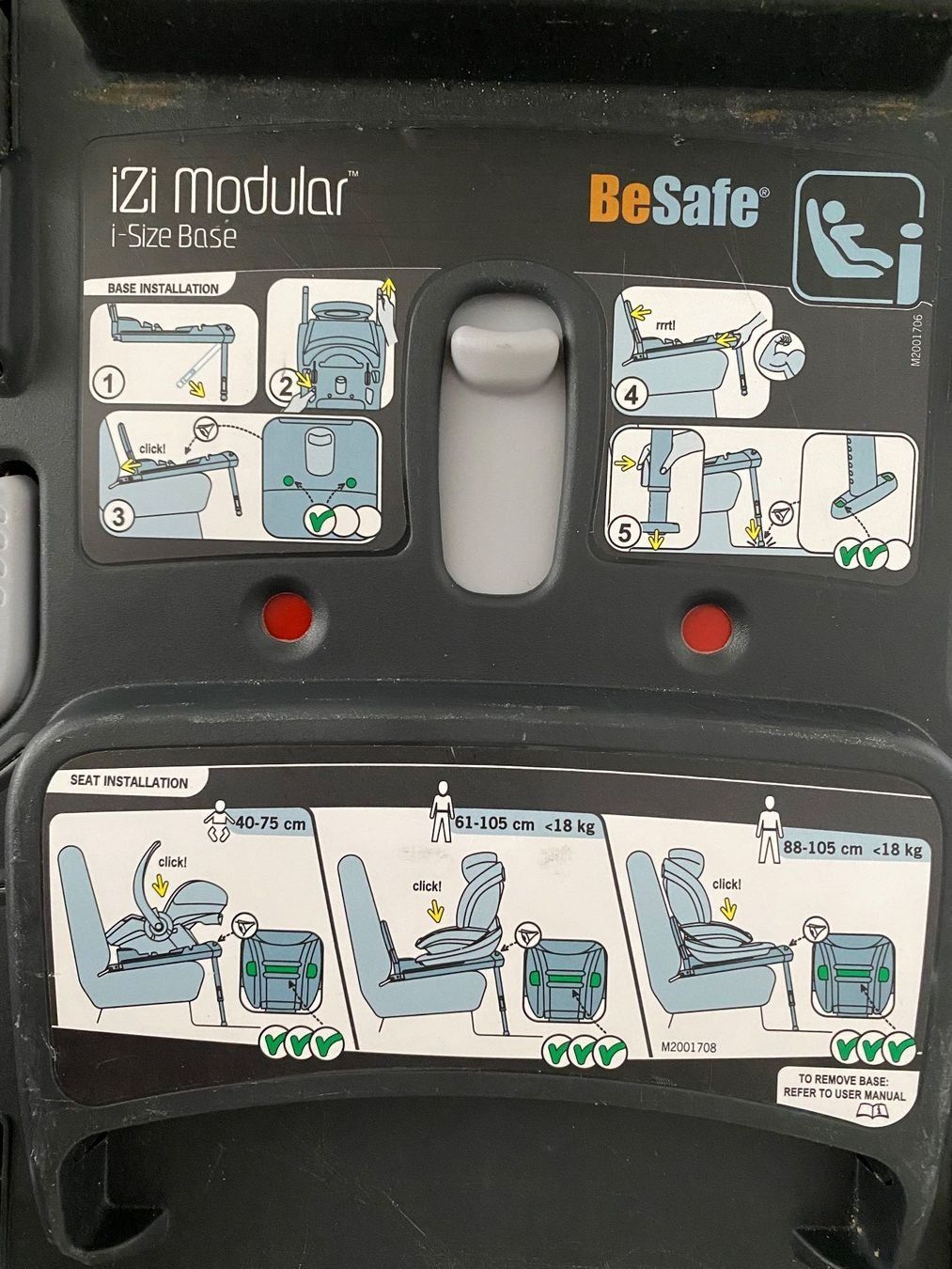 Sièges auto: iZi Modular i-Size Base – D'occasion à Gais par DjangoBaru 2