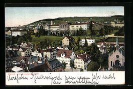 Zürich, Ortsansicht mit Polytechnikum