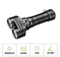 Neu: Wurkkos DL05 Tauchlampe mit 6000 Lumen Dual Head