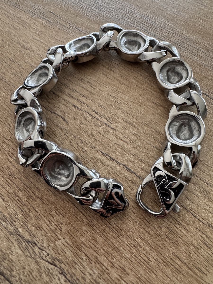 Bracciali & Braccialetti: Metal Armband  – Nuovo (secondo la descrizione) da Luzern venduto da Hdraksy 1