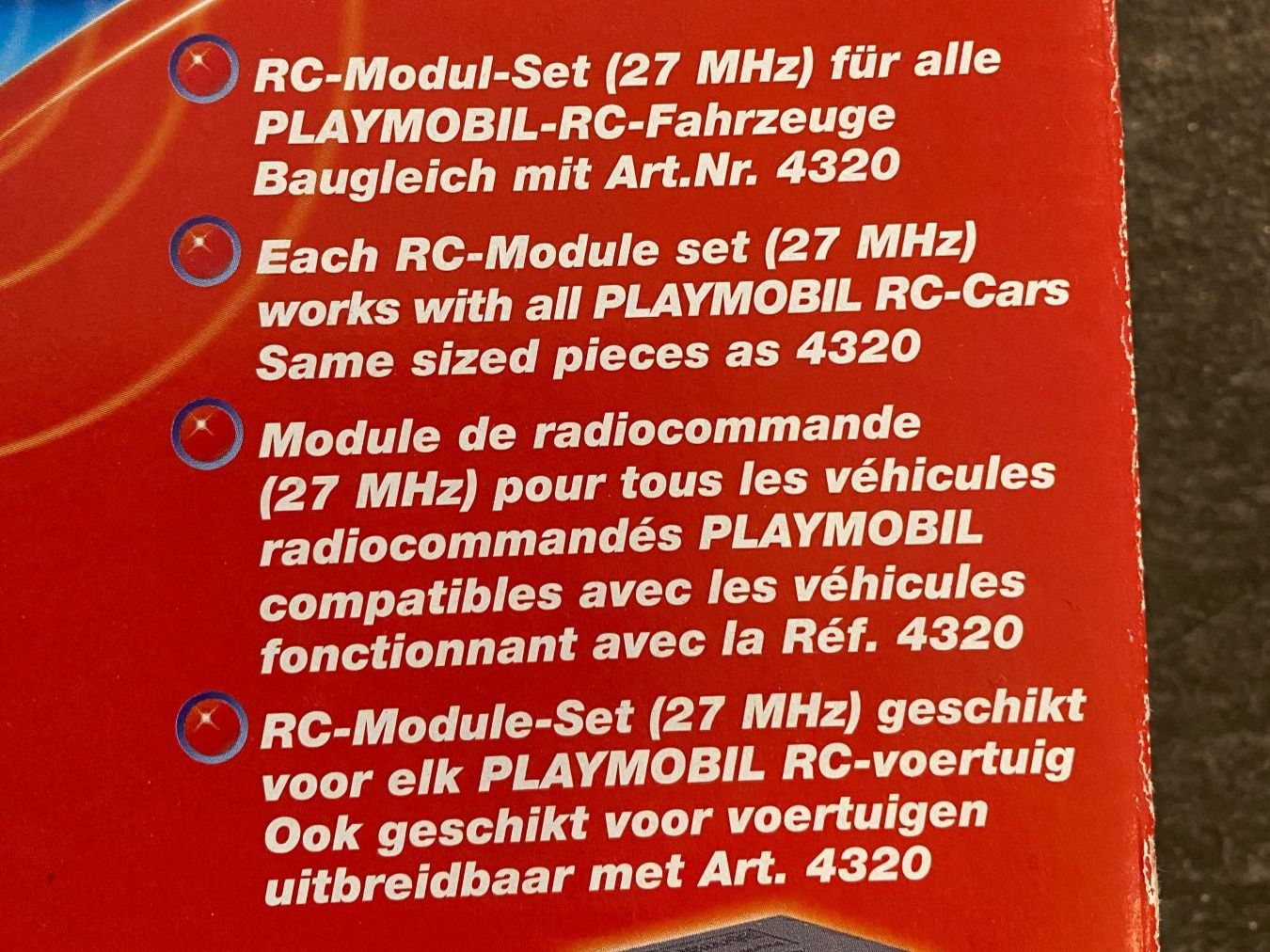 Playmobil Giocattoli: Playmobil RC Modul – Difettoso da Lotzwil venduto da kj78 2
