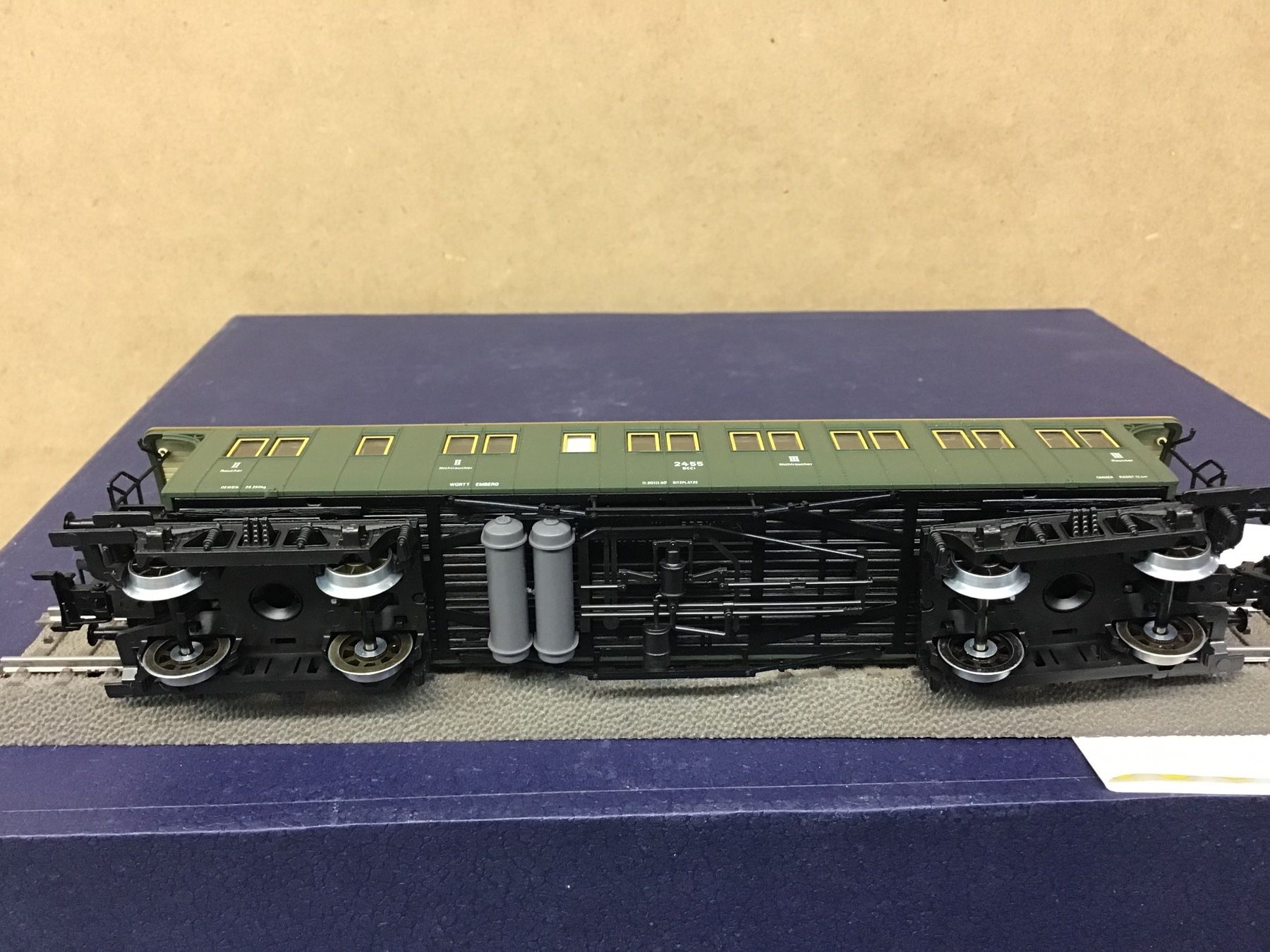 Märklin Modellini di ferrovie: Märklin H0 4210 Wagen Grün – Nuovo (secondo la descrizione) da Männedorf venduto da Modelle-aller-Art 5