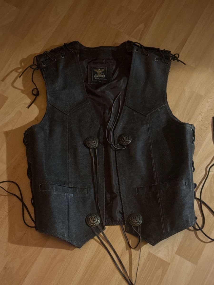 Gilets & Westen: ECHTLEDER BIKER-WESTE – Neu (gemäss Beschreibung) aus Stadel b. Niederglatt von Jonnybravo