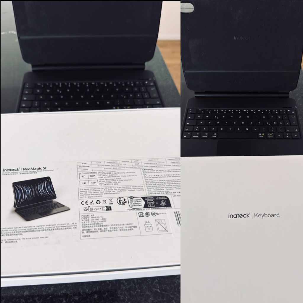Tastiere: iPad Inateck Tastatur – Usato da Seuzach venduto da C13 3