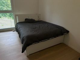 Lit IKEA SONGESAND avec matelas et sommier 140x200cm