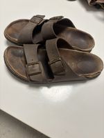 Birkenstock, Arizona, Gr. 44Leder, = braun, 