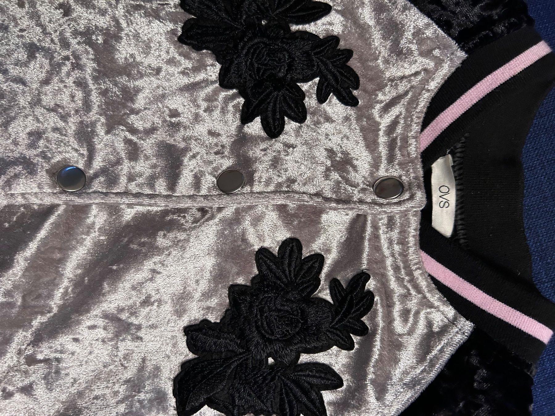 Jacken: Velour bomber jacket – Gebraucht aus Biel/Bienne von zit_v5yc 1
