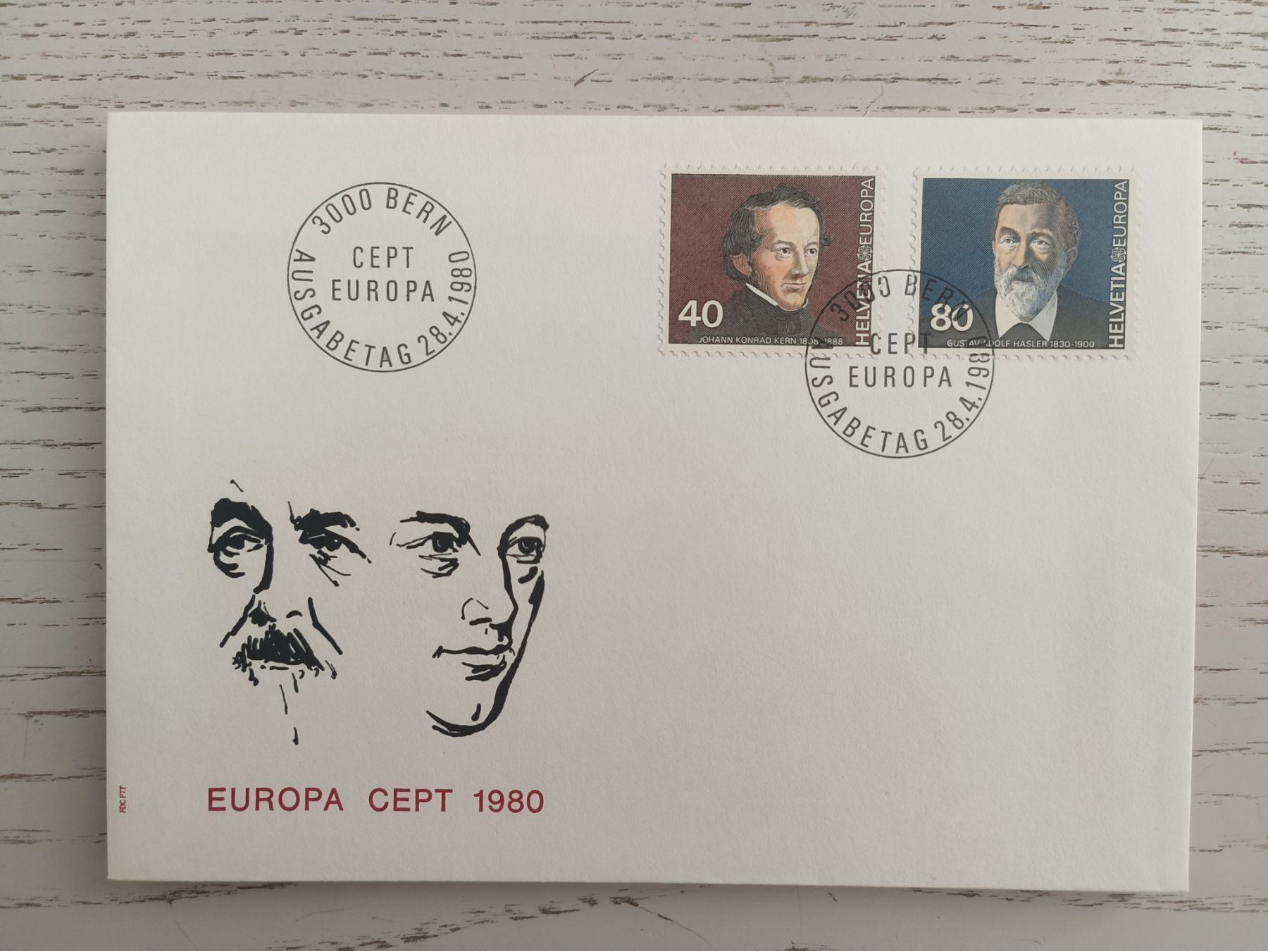 Tutti i francobolli: 1980 FDC Europamarken – Usato da Dübendorf venduto da goeggi79