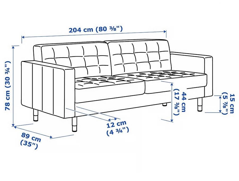 Divani: LANDSKRONA 2er SOFA  – Usato da Aarau venduto da ninaariane 1