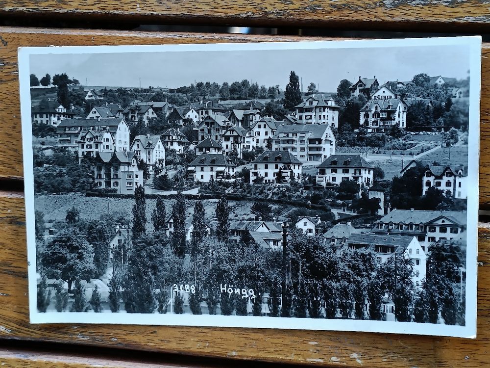 Photo Karte / Zürich Höngg - Gelaufen 1936 (Gebraucht) in Brugg AG für ...