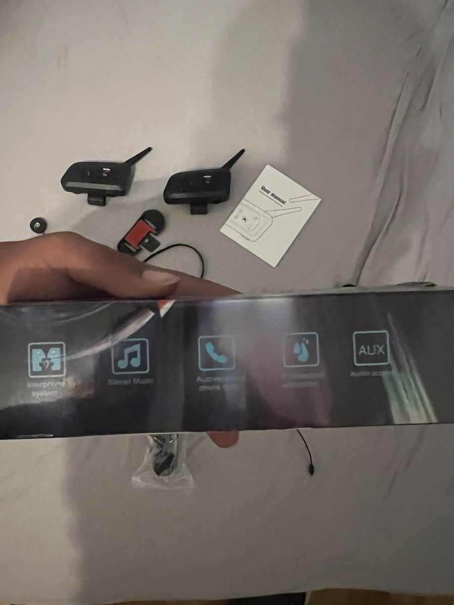 Radiocomunicazione: Motorrad Bluetooth Gegensprechanlage 2er Set neu – Nuovo e nell'imballaggio originale da Rüti ZH venduto da Mjohnny7 1