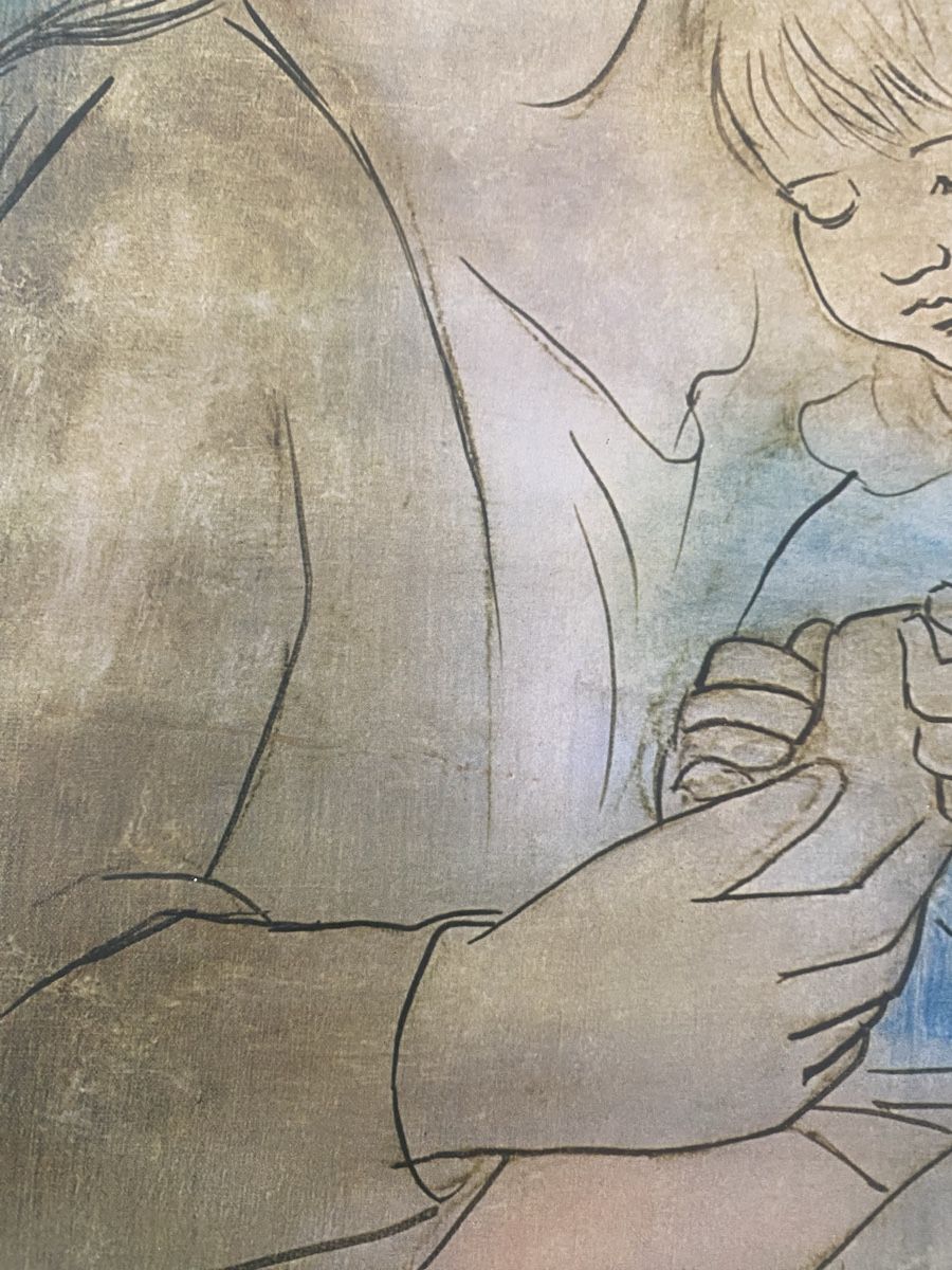 Poster & Bilder: Mère et enfant /  1922 / Picasso – Gebraucht aus Dietikon von Tdaf33 2